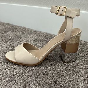 ALDO Cream Size 11 Platform Heels